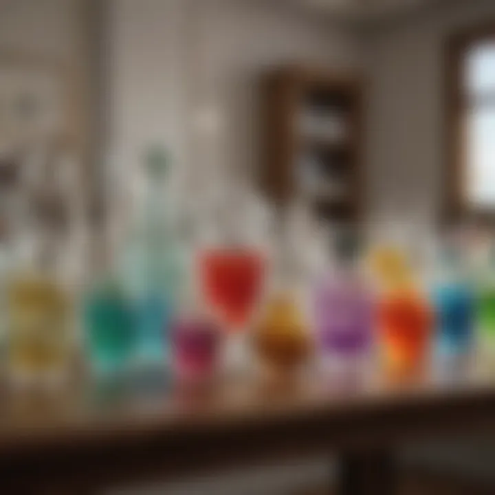 Variety of glass types available in local shops