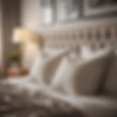 Experience Comfort with Luxurious Thick Pillows Luxurious thick pillow on a neatly made bed